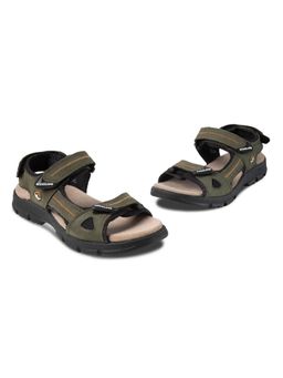 WOODLAND - Olive Mens Casual Sandals
