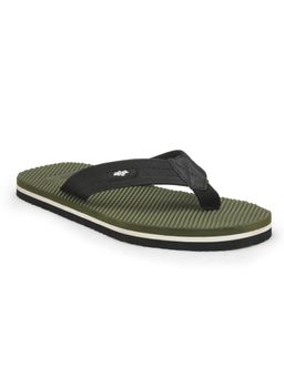 LIBERTY - A-HA JTN-03 Casual Flipflops For Men Olive Green
