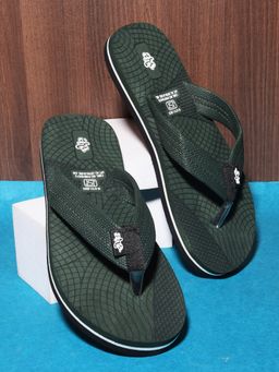 LIBERTY - A-HA ORTHO-20 Casual Flipflops For Men Olive Green