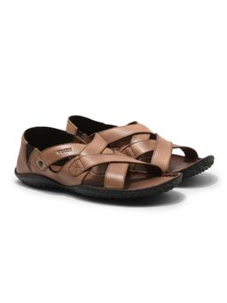 WOODLAND - Tan Mens Casual Sandals