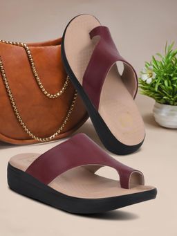 LIBERTY - Healers ZUBIE-3E Casual Sandals For Women Maroon