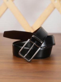 Louis Philippe - Solid Black Reversible Belt