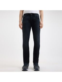 Pepe Jeans - Men Black Mid Rise Slim Structured Jeans