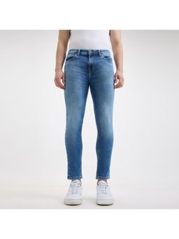 Pepe Jeans - Men Blue Skinny Fit Mid Rise Jeans