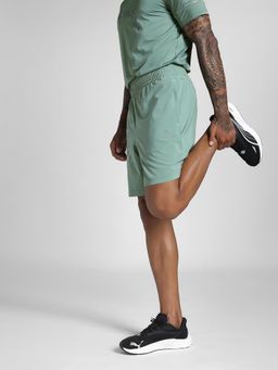 Puma - Green Printed Shorts