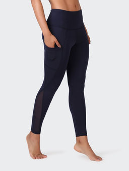 Kica - High Waisted Supportive Leggings With Pockets And Mesh Panels For Extra Ventilation