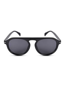 Voyage - Grey Round Sunglasses for Men & Women - 2201Mg3893 (58)