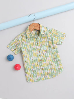 The Magic Wand - Yellow Short Sleeves All Over Print Shirt