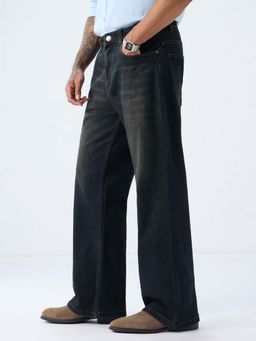 The Souled Store - Straight Denim Raw Static Men Jeans