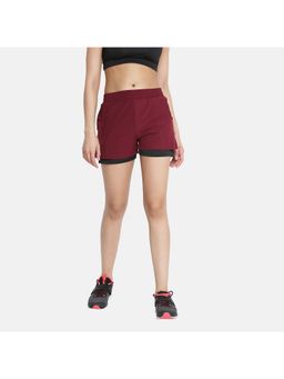 CHKOKKO - Double Layered Shorts for Women