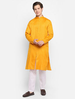 Devoiler - Regular Fit Long Kurta For Men