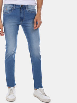 U.S. POLO ASSN. - Skinny Fit Stone Wash Jeans