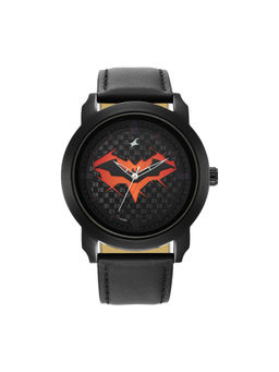 Fastrack - Orange Gradation - Black Dial Analog Watch (3269NL01)