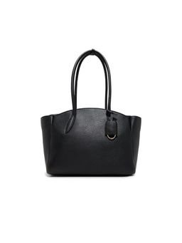 Call It Spring - Annabellll Women Black Tote Bag With Charm