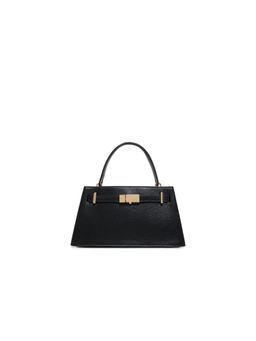 Call It Spring - Becccca Women Black Top Hand Bag with Detachable Straps