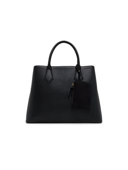 Call It Spring - Charlottee Women Black Handbag with Detachable Straps and Charm