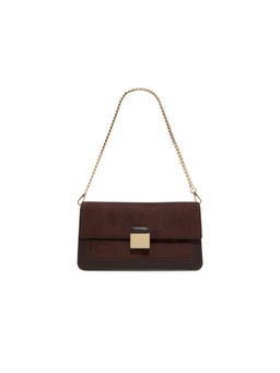 Call It Spring - Eriinnn Women Brown Crossbody Bag with Detachable Straps