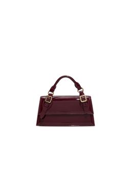 Call It Spring - Fayye Women Maroon Top Hand Bag with Detachable Straps