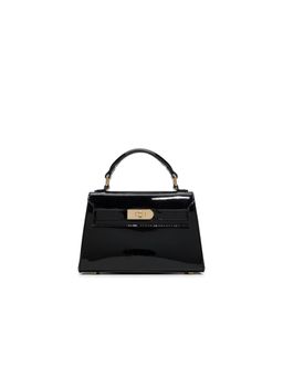 Call It Spring - Josye Women Black Top Hand Bag With Detachable Straps