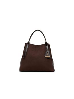Call It Spring - Lopburi Women Brown Satchel with Detachable Straps and Charm