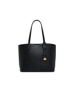 Call It Spring - Lorleii Women Black Tote Bag With Charm