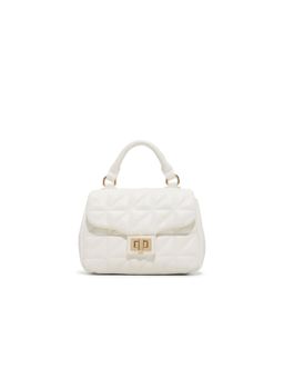 Call It Spring - Rosiee Women White Top Hand Bag with Detachable Straps