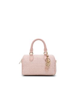 Call It Spring - Tanaa Women Other Pink Satchel with Detachable Straps and Charm