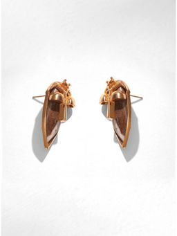 Outhouse - Gavi Amethyst Stud Earrings