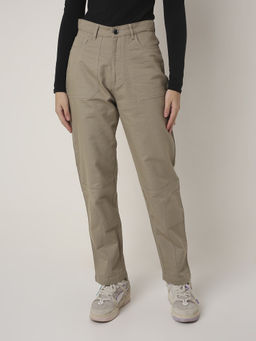 BLNK - Beige Straight Pants