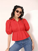 Red color option, Currently selected