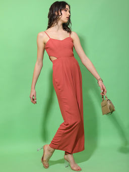 TOKYO TALKIES - Red Womens Jumpsuit