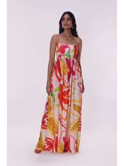 Poppi - Petal Printed Maxi Dress