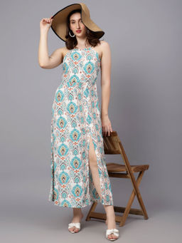 KOTTY - Women Printed Fit and Flare Dress