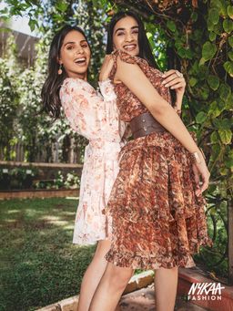 Twenty Dresses by Nykaa Fashion - Brown Fire In Me Waist Belt