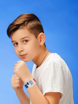 Spiky - Boys White Square Multifunctional Digital Sports Watch