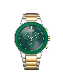 Citizen - Eco-Drive Gents Watch Green Dial - AT2244-84X