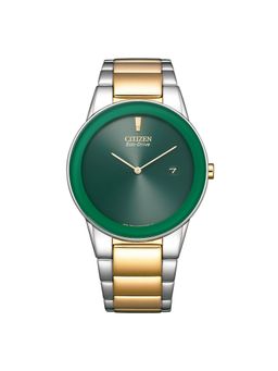Citizen - Eco-Drive Gents Watch Green Dial - AU1064-85X