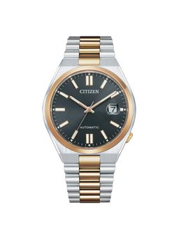 Citizen - Analog Charcoal Dial Mens Watch - NJ0154-80H