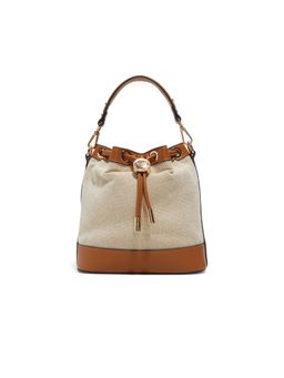Aldo - Annalany Beige Womens Bucket Bag with Detachable Strap