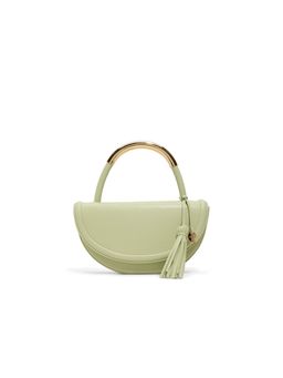 Aldo - Arinella Green Womens Top Handle Sling Bag with Detachable Strap
