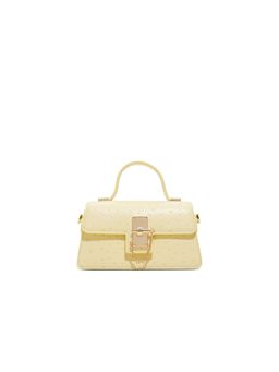 Aldo - Calluna Yellow Womens Top Handle Sling Bag with Detachable Strap