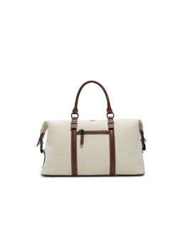 Aldo - Clubduffle White Mens Duffle Bag with Detachable Strap