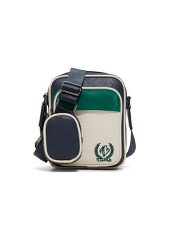 Aldo - Legaorwen Blue Mens Cross Body Bag with Pouch (Set of 2)