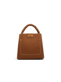 Aldo - Rebekia Brown Womens Bucket Bag with Detachable Strap