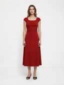 Red color option, Sold out, Currently selected
