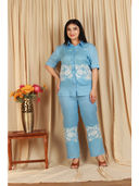 Blue color option, Currently selected
