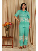 Green color option, Currently selected