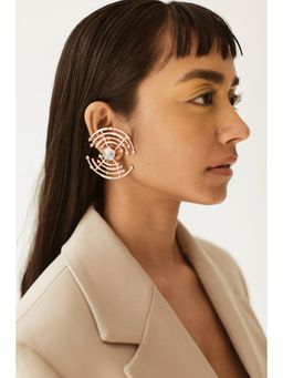 ESME - Falcon Grey Stones Drops Earrings