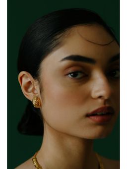 Melrosia - Aureate Nugget Earrings - Gold