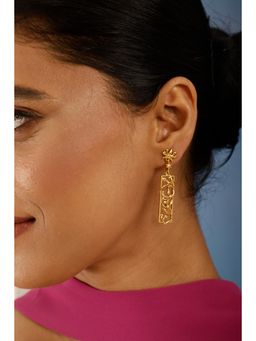 Melrosia - Rania Drop Earrings - Gold